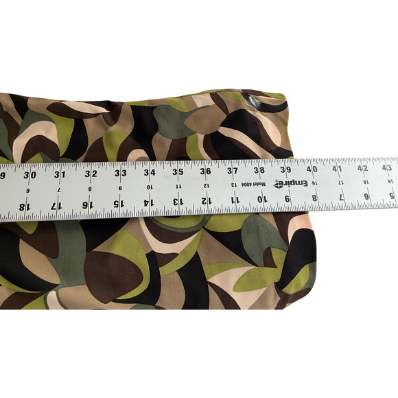 Tahari Women's Dress Size 2 Sleeveless Multicolor Abstract Pattern Cotton Blend - Picture 6 of 12